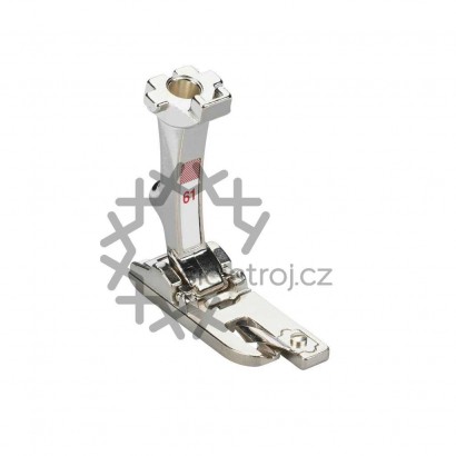 Bernina patka 61 - na obruby 2 mm cikcak stehem