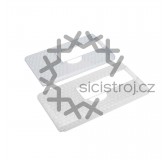 Bernina Přídavný stolek nasouvací - transparentní - řada B 330-380