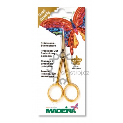 Madeira 9476 - Nůžky 9 cm zahnutá špička